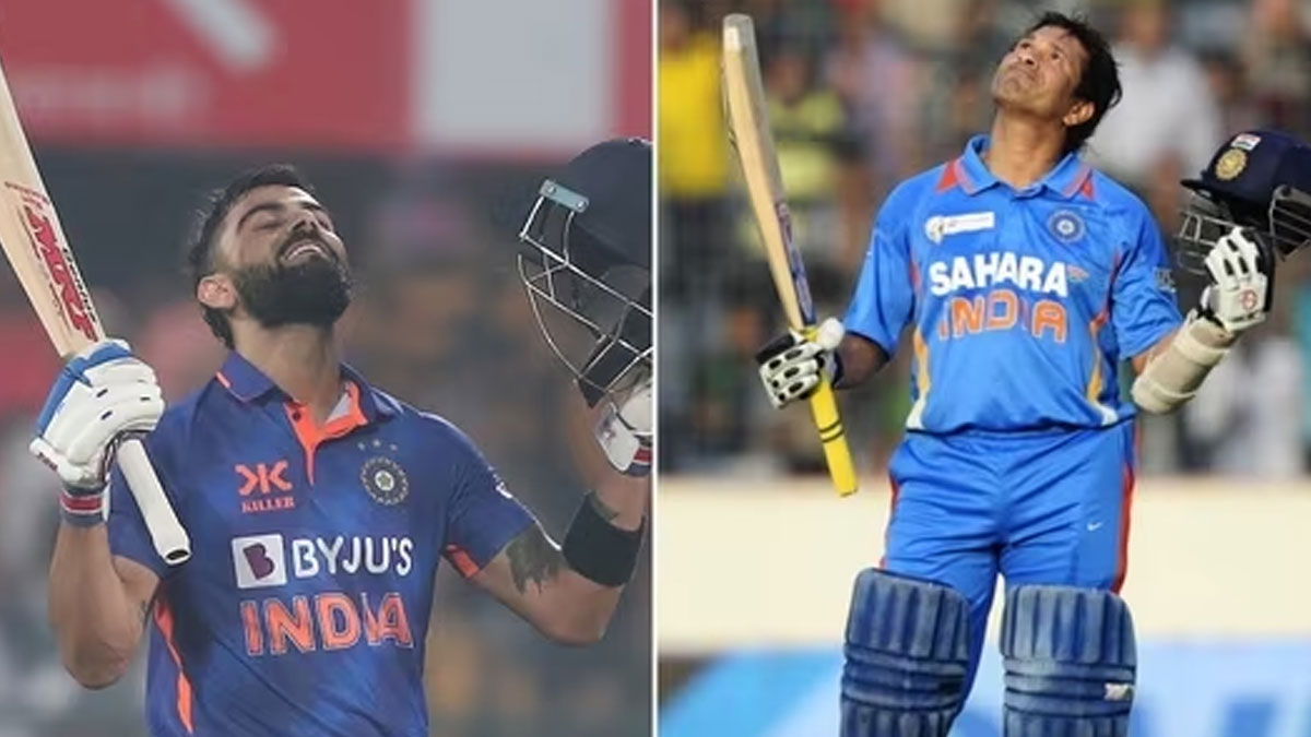 IND vs SL | Guwahati ODI में Virat Kohli ने Sachin Tendulkar का एक नहीं कई रिकॉर्ड तोड़ दिए, जानिए टूटे कौन-कौन से रिकॉर्ड, और सचिन तेंडुलकर ने विराट के इस 'रन-तांडव' पर क्या कहा सरेआम