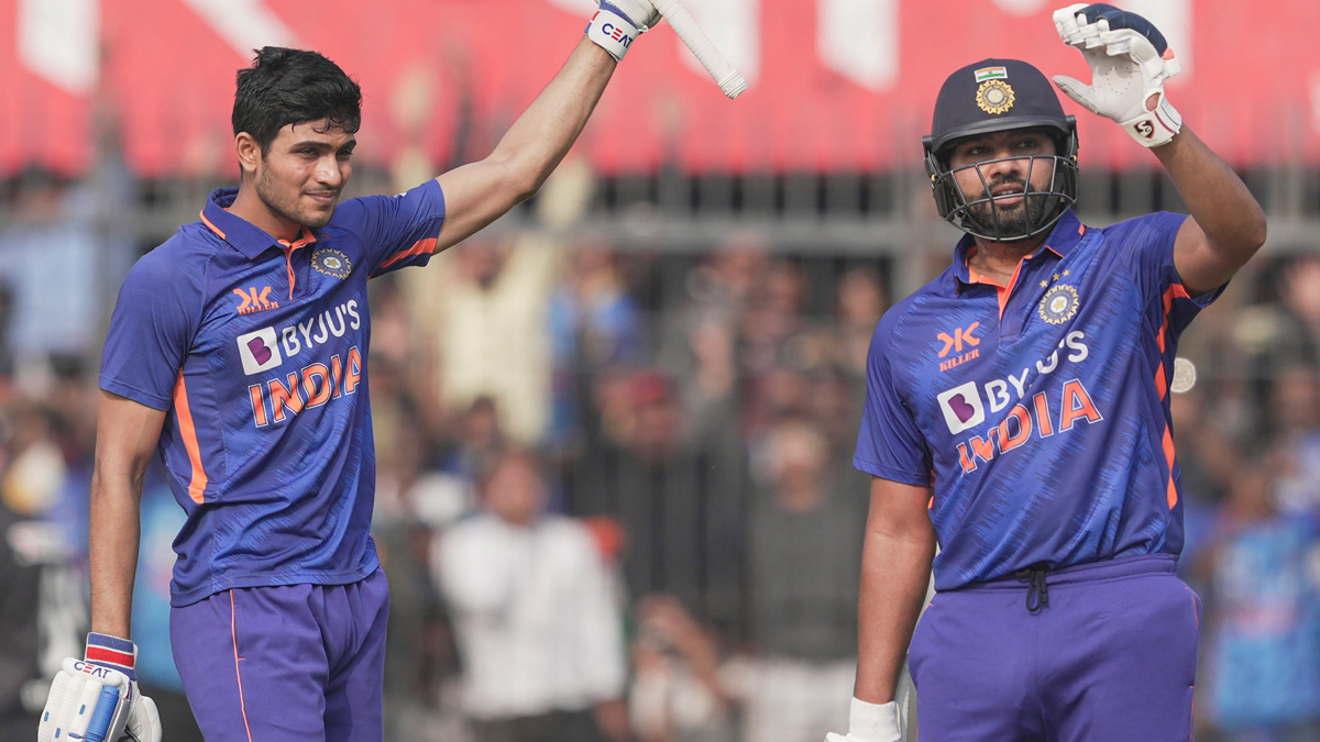 India Vs New Zealand 3rd ODI | भारत ने न्यूजीलैंड को दिया 386 रन का टारगेट, रोहित और शुभमन का शतक, हार्दिक की फिफ्टी