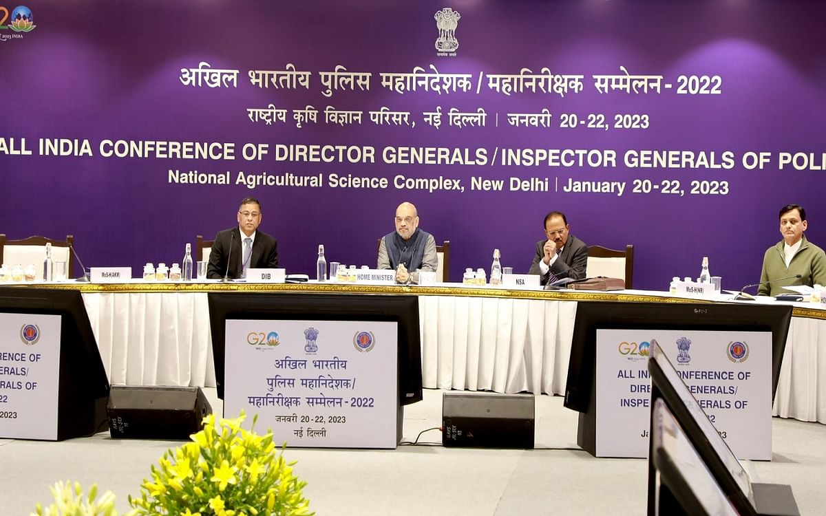दिल्ली में DGP-IGP के वार्षिक सम्मेलन की शुरुआत, गृहमंत्री अमित शाह ने की अध्यक्षता