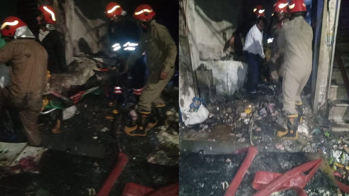 Cylinder Refilling Shop Fire | दिल्ली के तिलक नगर में सिलेंडर भरने की दुकान में आग लगने से एक शख्स की मौत