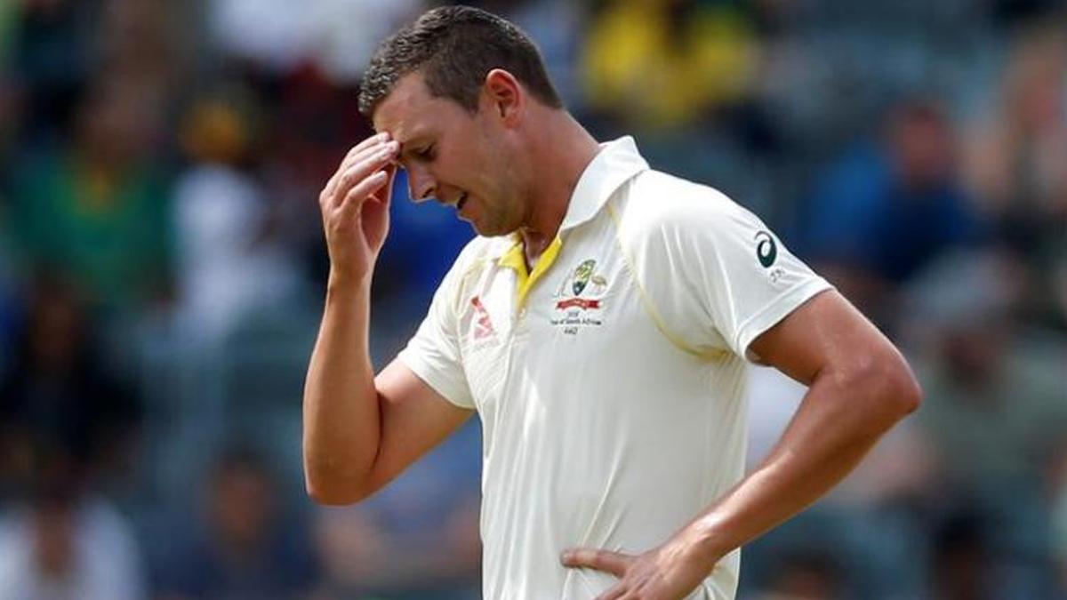 India vs Australia | ऑस्ट्रेलिया को तगड़ा झटका: चोटिल हेजलवुड नहीं खेलेंगे पहला टेस्ट, दूसरे टेस्ट में भी खेलना अनिश्चित