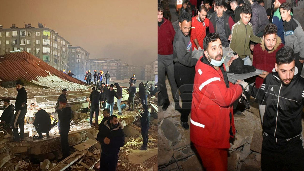 Turkey, Syria Earthquake | भीषण भूकंप से थर्राया तुर्कि, सीरिया, मृतकों का आकंड़ा 195 के पार; बचाव कार्य जारी