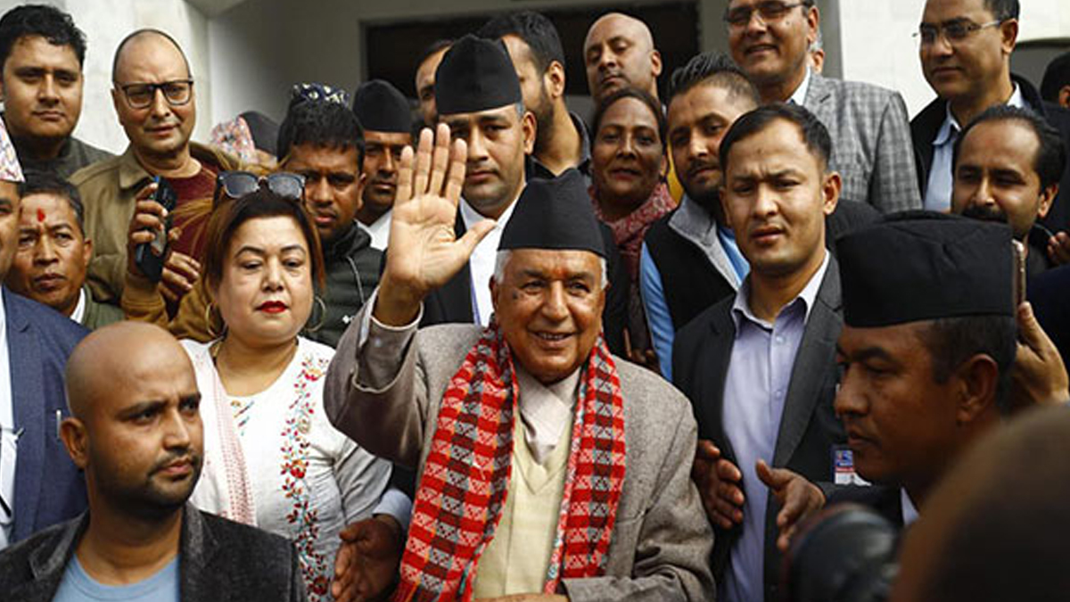 Ram Chandra Paudel | नेपाल के नए राष्ट्रपति चुने गए राम चंद्र पौडेल, सुभाष चंद्र नेमबांग को हराया